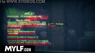 cute indian milf faces strip search in backroom