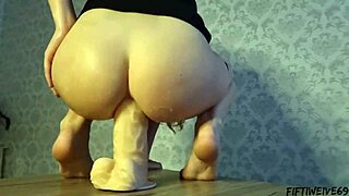 Young Mom Stretches Ass with Intense Fisting Session