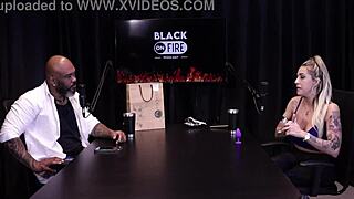 julia fontanelli placed in special prison saddle wearing sheer red