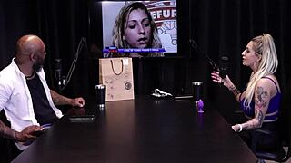 julia fontanelli placed in special prison saddle wearing sheer red