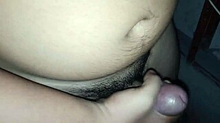 Handsome boy strokes cock to creampie fantasy girl