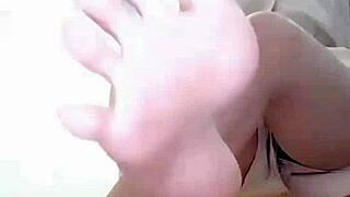 Raw chinese femdom mistress moyao cosplays teacher foot tease