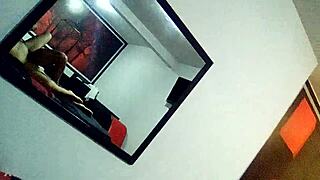 Mexican 18yo teen mirrors hotel pounding rough and deep