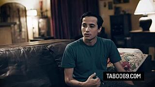 hey cougar christie stevens why fuck one when stepdad joins the threesome