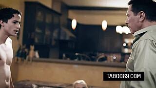 hey cougar christie stevens why fuck one when stepdad joins the threesome