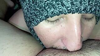 i give the best oral on my horny neighbor's big juicy pussy