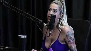 julia fontanelli placed in special prison saddle wearing sheer red