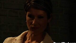 two bound young czech lesbians dominated in prison by strict mistress