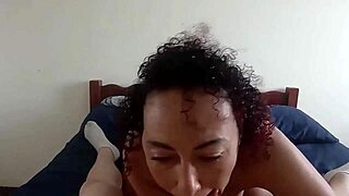 Surreal Sensational Blowjob from Sexy Floripa Latina on Monster Cock!