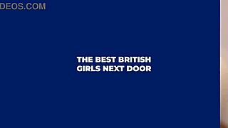 oh god this hot british brunette is wanking me off then fucking me senseless!