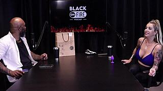 julia fontanelli placed in special prison saddle wearing sheer red