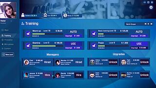 fitness fap game escalates with athletic temptress part three