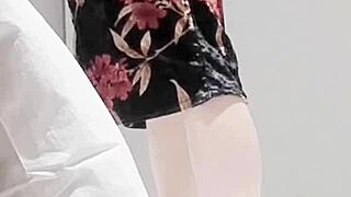 I slip into my favorite adult one piece swimsuit