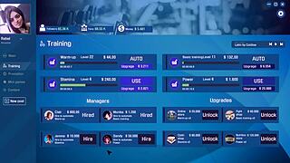 fitness fap game escalates with athletic temptress part three