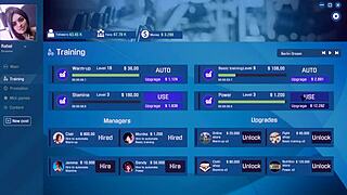 fitness fap game escalates with athletic temptress part three