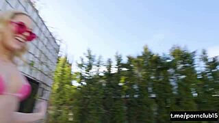 Spring break redhead blonde threesome heals heartbreak with doggystyle facials