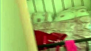 Tiny Tyler casually touches and gropes on her amateur webcam