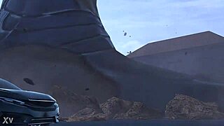 tall giantedd's huge fetish curves tease endlessly