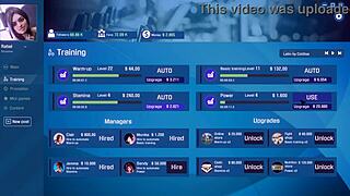 fitness fap game escalates with athletic temptress part three