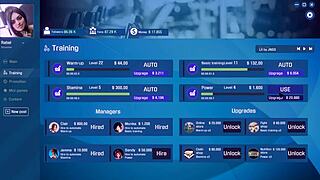 fitness fap game escalates with athletic temptress part three