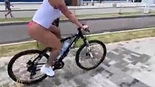 Blonde wife anal plug riding bent over big ass doggystyle