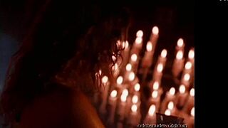 Vanessa Gleason teases natural tits ass church model sexy play.