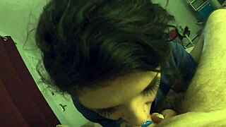 Flora Essence Squirts Hard in Intense Creampie POV