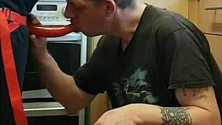 god pegging his ass in kitchen shower and cornfield feels so naughty with ass to mouth