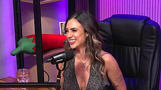 redhead milf domme commands in see-through lingerie stripping teasing and dominating with bdsm prowess