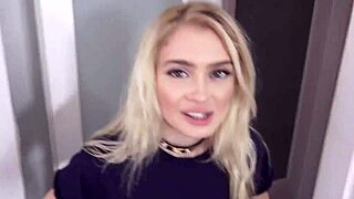 Stepbro's massive cock wrecks stepsis tight pussy in hardcore pounding