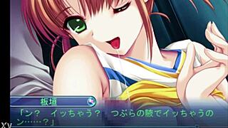 Hey check out cute blonde cheerleader Itagaki's hot shortmovie moment