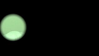 Petite milf gets big cock happy ending massage interracial feet play.