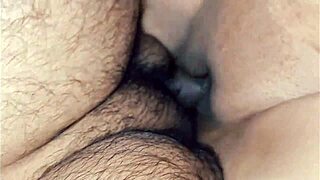 Desi Hottie Begs for Creampie During Hard Winter Fuck