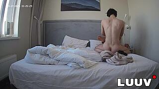 luuv alice and lucien heat up the bedroom in their private reality show