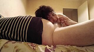 marie slave quartus kneels sucking cock desperately in pov