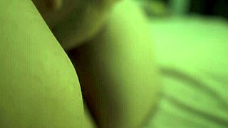 Curvy BBW Giggles During Backstage Pussy Lick