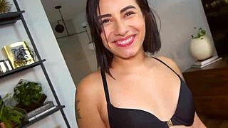 my teen bestie and i lick asses in wild threesome with mature stud