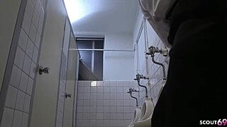 Petite Japanese Tease Seduces Classmate for Toilet Creampie Ride