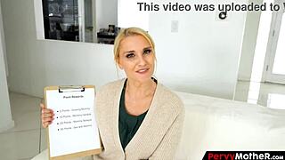 Pervy housewife maid deepthroats cheating milf in oral blackmail session