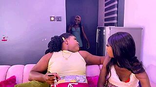 nigerian lesbians lick wet shaved pussies next door