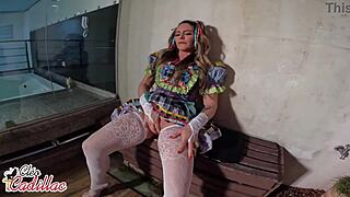 CLEO CADILLAC! Fucked My Friend Wild in Motel After Party!