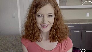 abby rains slut rides cock behind doors