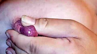 Hey preggo milf stripping her big tits thong check this out she wants fucked bad