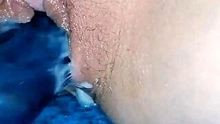 squirting my horny latina pussy feels so good!