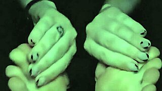 Post Workout Foot Fetish Tease Intensifies!