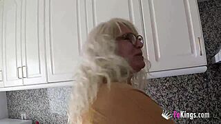 ROOKIE POUNDS ULTIMATE GILF MRS FINA HARDCORE FUCK