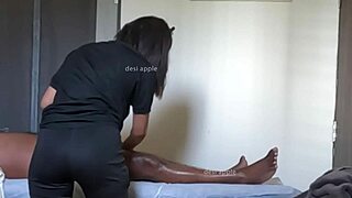 vietnamese babe massages cock then rides it deep