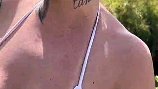 Highway Prostitute Fucks Free in Wild Outdoor Bush Bang