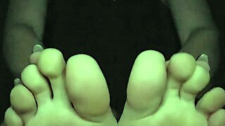 Post Workout Foot Fetish Tease Intensifies!