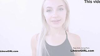 Two Brunette Lesbians Fuck Passionately at Casting Audition